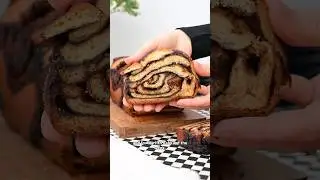 Double Chocolate Milk Bread Babka 🍫
