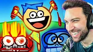 ANIMACIONES DIVERTIDAS que te Harán REÍR (IntensaMente 2 INSIDE OUT 2)