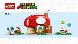 LEGO Instructions - Super Mario - 72041 - Party at Toad's House - Expansion Set