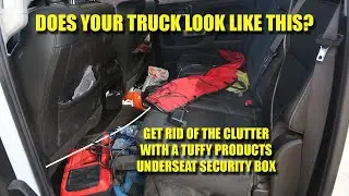 How Install a Tuffy Security Products Rear Seat Lockbox
