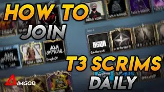 How to Register For T3 Customs of BGMI | How to Join Daily T3 Customs | Join T3 Scrims BGMI | #bgmi