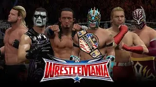Kalisto vs Tyler Breeze vs Stardust vs Neville vs Dolph Ziggler vs Sin Cara - Wrestlemania 32