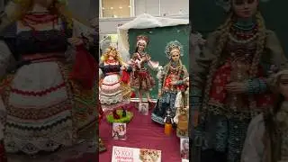 Выставка кукол с тишинки. Russian doll #dolls #shotrs #exhibition
