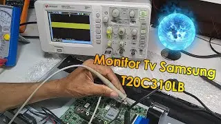 Monitor Tv Samsung  T20C310B  Não Estar Ligando