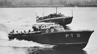 The wooden PT (Patrol and Torpedo Boats) that terrorized the Japanese Navy at night!