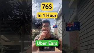 76$ in 1 Hour doing Uber Eats in Australia 🇦🇺