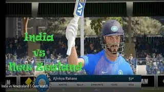 Don Bradman Cricket 17 Gameplay - India vs Newzealand 5 Over Match