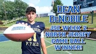 Morris Catholic's Dean DeNobile Wins JSZ Week 2 North Jersey Game Ball!
