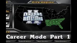 Legends of Wrestling 2 - Career Mode Playthrough Part 1