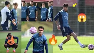 🔥 EZE, MADUEKE, GY&Ouml;KERES & MARTINELLI SHINE IN ARSENAL TRAINING BEFORE NEWCASTLE SHOWDOWN ⚽💥