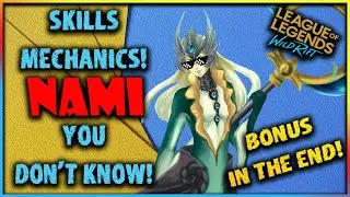 Nami Mechanics! Only 1% of players know about them! League of Legends Wild Rift