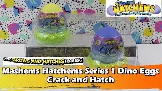 Mashems Hatchems Series 1 Dino Eggs - Crack Them And Watch Them Hatch