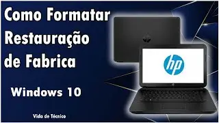 Como Formatar Notebook HP 246 G5