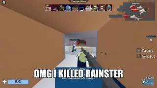 OMG I KILLED RAINSTER Arsenal Mod