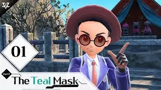 The Teal Mask - 01 | LIVE | Land of Kitakami | Pokemon Scarlet and Violet DLC Part-1 | SivZ Gaming