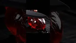 Cutting Crystal Heart | Realistic ASMR Slices with Glass-Like Texture and Sounds