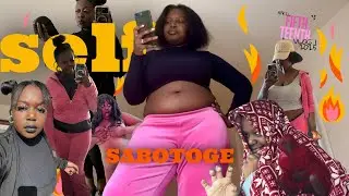 Abstract Video Diary: self sabotage?