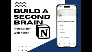 Build a second Brain with Notion
