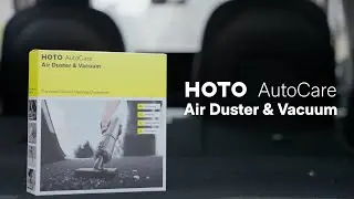 What&rsquo;s in the box? HOTO AutoCare Air Duster & Vacuum &mdash; sleek, smart, and ready to clean. #hototools