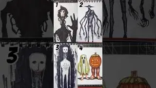 Drawing Analog Horror compilation part-2 #drawing #art #shorts #analoghorror #creepy #horror