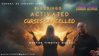 BLESSINGS ACTIVATED, CURSES CANCELLED - PS. TIMOTHY MOSES