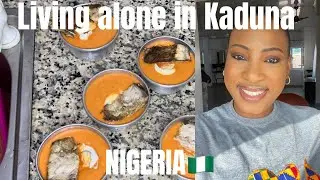 LIVING ALONE IN KADUNA WITHOUT FAMILY AND FRIENDS + Moimoi recipe + Makeup update + more