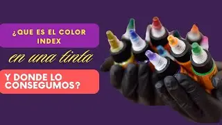 &iquest;Que es el Color Index en una Tinta y donde lo conseguimos?