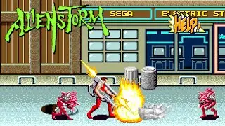 ALIEN STORM - ENDFIGHT Stage 4 - Mega Drive/GENESIS