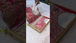 A very beautiful pure pasmina white and pink colour Sarees #youtube #saree #fashion #shorts #new ￼