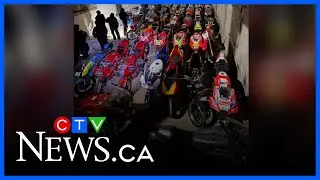Dozens of motorcycles linked to fugitive Ryan Wedding seized in international raid