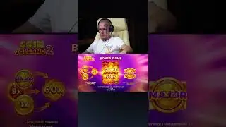 ВПЕРВЫЕ ИГРАЮ В COIN VOLCANO 2 #зароботоконлайн  #стримказиносейчас  #лудомания  #bonus