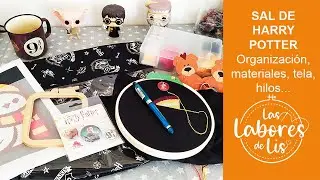 SAL Harry Potter ✨Organización, materiales, tela, hilos...