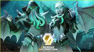 ABRIENDO PAQUETES HORROR ELDRICO Y OFERTA MENSUAL🔥 CREATIVE DESTRUCTION🔥