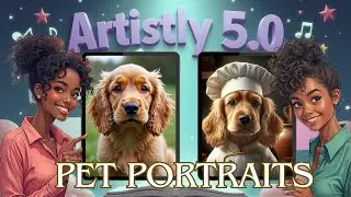 Artistly Ai Review for Custom Pet Portrait Etsy