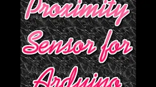 Use Android Proximity Sensor for Arduino