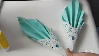 pliage chic de serviettes en papier pour réception, baptême, mariage, circoncision et fête.