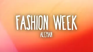 Alemán - Fashion Week (Letra/Lyrics)