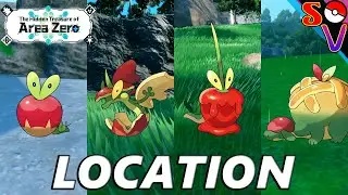 How to catch Applin, Flapple, Appletun, and Dipplin in  Pok&eacute;mon Scarlet and Violet: The Teal Mask