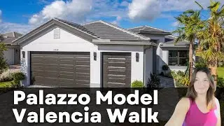 NEW CONSTRUCTION HOME TOUR IN FLORIDA - PALAZZO MODEL VALENCIA WALK - RIVERLAND - PORT SAINT LUCIE