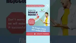 Refused student visa consultants in Hyderabad - Dreamz Abroad Pvt. Ltd Head Office #shorts