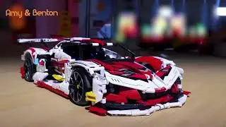 Plastic Apollo Model Puzzle Building Blocks Car Blocks Kit Kids Technic Car Bricks