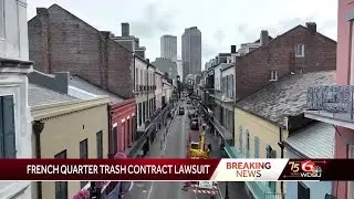 New Orleans businessman sues council amid ongoing trash contract dispute