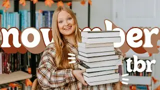 NOVEMBER TBR \\ all the cozy books for the coziest fall season 🍂 fantasy, mysteries & holiday reads!