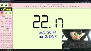 Rubik's Cube PB: 15.132!