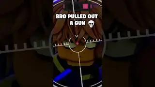 Bro Pulled Out A Gun!💀 #inkgame #roblox #shorts