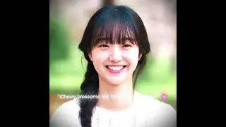 Cherry Blossom Love Moment 🌸💗 | KDrama Love Edit #shorts