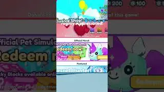BEST PSZ! Link in comments #roblox #petsimulatorz #shorts #shortvideo #best