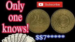 Top 1 Ultra rare 25 Sentimo  2002  make you rich ! you must check !