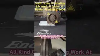 3D Printing Work At : Sector 12 Noida (Sonu 3D Modelling Service)