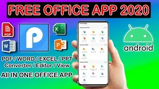 How to convert Pdf to Word |FREE Professional Pdf Converter/Editor/Maker For Android|Best Office App